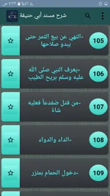 شرح مسند أبي حنيفة android App screenshot 21